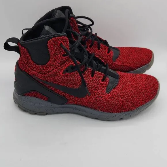 Nike Koth Ultra Mid Kjcrd Gym Red 819681-600 Mens 9.5 - Picture 1 of 9